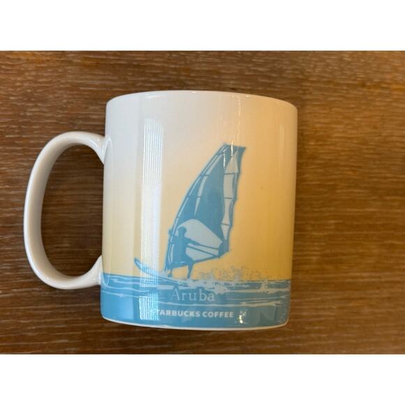 STARBUCKS ARUBA 16 oz Coffee Mug Global Collector's Series 2014 - Picture 4 of 4